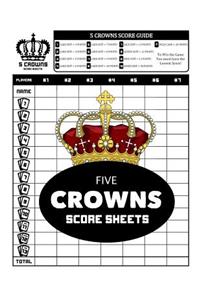 Five Crowns Score Sheets