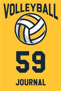 Volleyball Journal 59