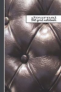 Dot grid notebook journal
