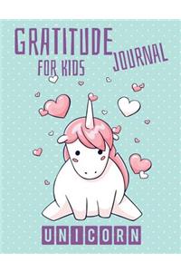 Gratitude Journal for Kids Unicorn