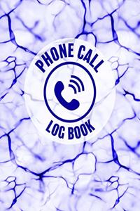 Phone Call Log Book