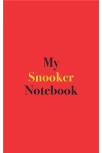 My Snooker Notebook