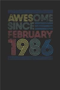 Awesome Since February 1986