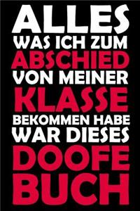 Abschiedsgeschenk Lehrer