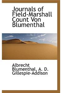 Journals of Field-Marshall Count Von Blumenthal