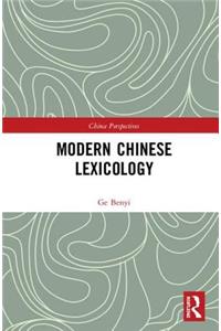 Modern Chinese Lexicology