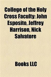 College of the Holy Cross Faculty