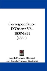 Correspondance D'Orient V6