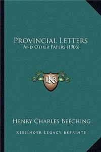 Provincial Letters