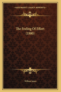 Feeling Of Effort (1880)