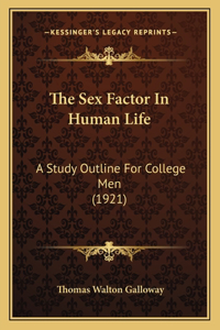 Sex Factor In Human Life
