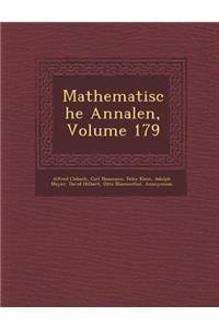 Mathematische Annalen, Volume 179