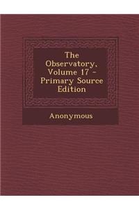Observatory, Volume 17