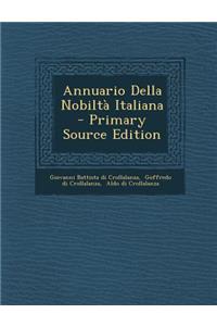 Annuario Della Nobiltà Italiana