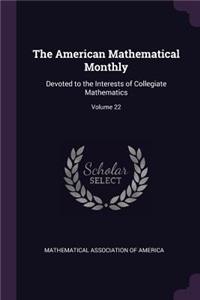 The American Mathematical Monthly