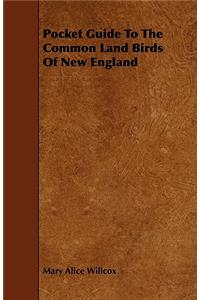 Pocket Guide to the Common Land Birds of New England