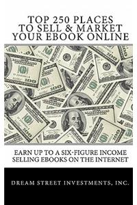 Top 250 Places to Sell & Market Your Ebook Online