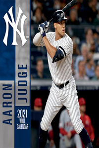 New York Yankees Aaron Judge 2021 12x12 Player Wall Calendar