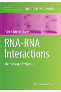 Rna-RNA Interactions