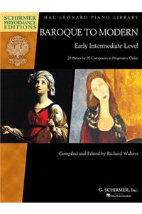 Baroque to Modern: Early Intermediate Level