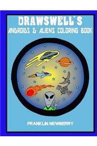 Drawswell's Androids and Aliens coloring book