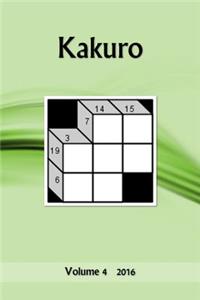 Kakuro: Volume 4 2016