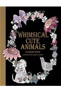 Whimsical Cute Animals Coloring Book