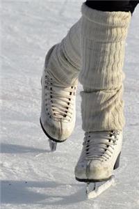 Figure Skating on a Pond in Well-Loved Ice Skates Journal