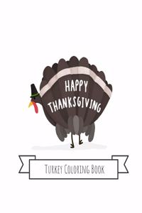 Turkey Coloring Book