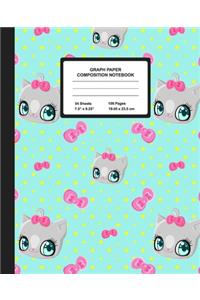 Graph Paper Composition Notebook