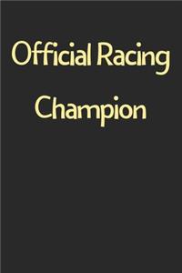 Official Racing Champion