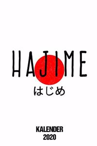 Kalender 2020 Hajime