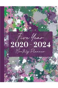 2020-2024 Five Year Monthly Planner