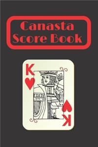 Canasta Score book