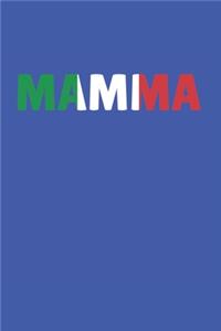 Italia Mamma Mother Notebook