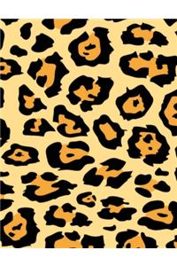 Leopard Print Journal Notebook