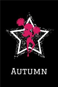 Autumn Cheerleading Notebook