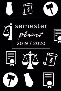 Semester Planer 2019 / 2020