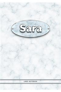 Sara - Lined Notebook