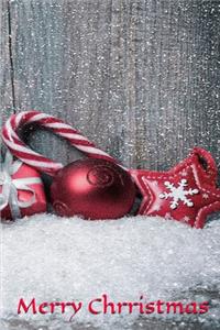 Christmas Notebook, Memory Book to Write or Draw, (Xmas), 6x9, 50 Beautiful Pages