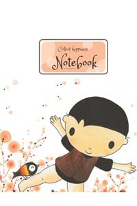 Collect happiness notebook for handwriting ( Volume 3)(8.5*11) (100 pages)