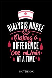 Dialysis Nurse - Making A Difference One ml/min At A Time