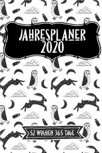 Jahreskalender 2020 52 Wochen 365 Tage