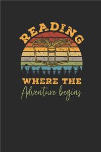 Reading Where The Adventure Begins