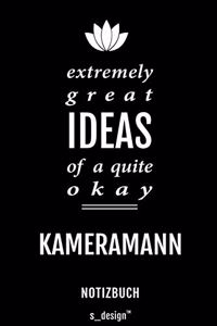 Notizbuch für Kameramänner / Kameramann