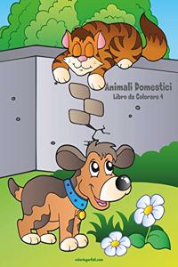 Animali Domestici Libro da Colorare 4