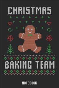 Christmas Baking Team Notebook