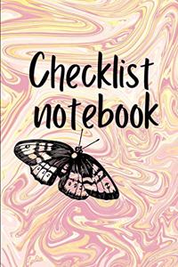 Checklist Notebook
