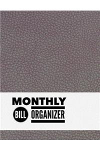 Monthly Bill Organizer