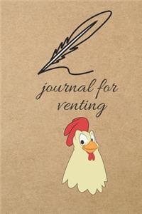 Journal for Venting